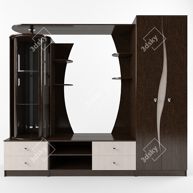 Title: Elegant Furniture Set 3D model image 1