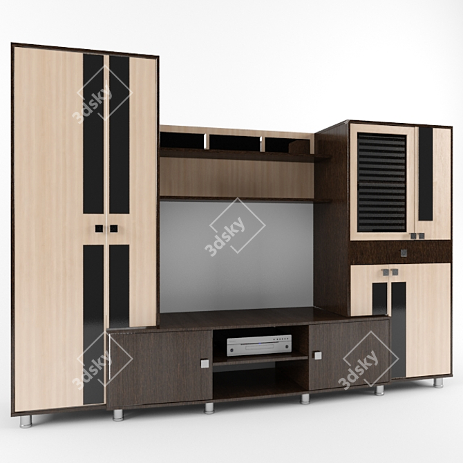 Modern Furniture Collection 3D model image 1