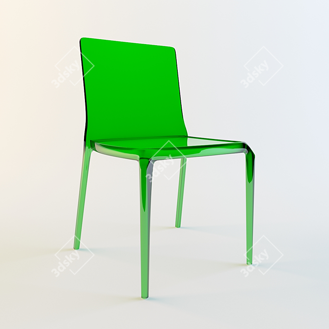 ErgoFlex Chair 3D model image 1