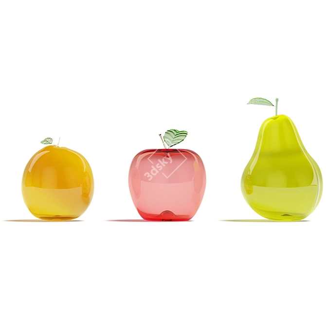 Crystal Fruits 3D model image 1