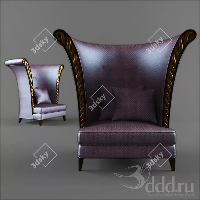 Elegant Christopher Guy Chair 3D model image 1