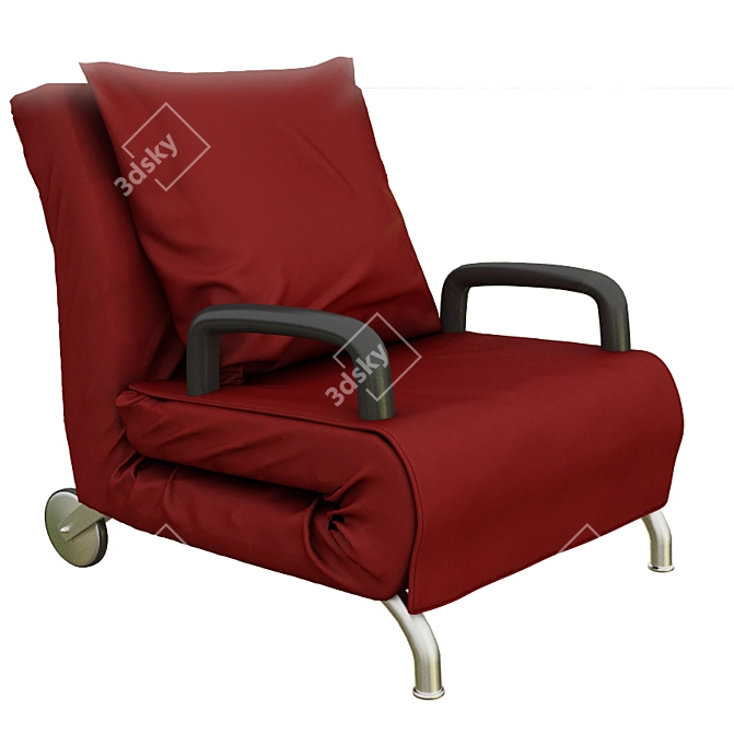 Elegant Bonaldo Arturo Chair 3D model image 1