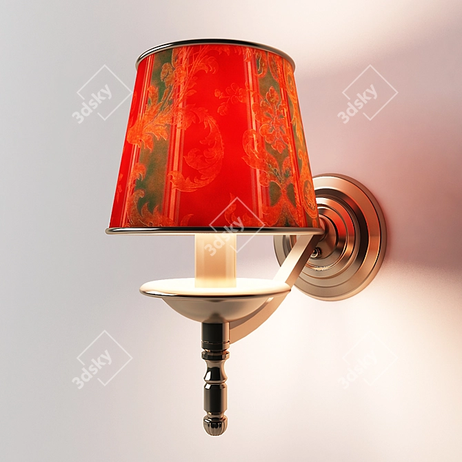 Modern Wall Light 3D model image 1