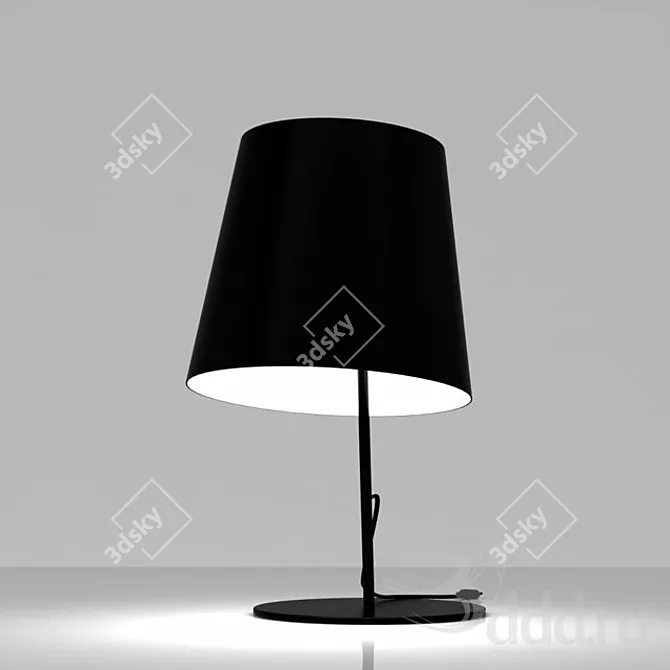 Elegant Fambuena Excentrica M Lamp 3D model image 1