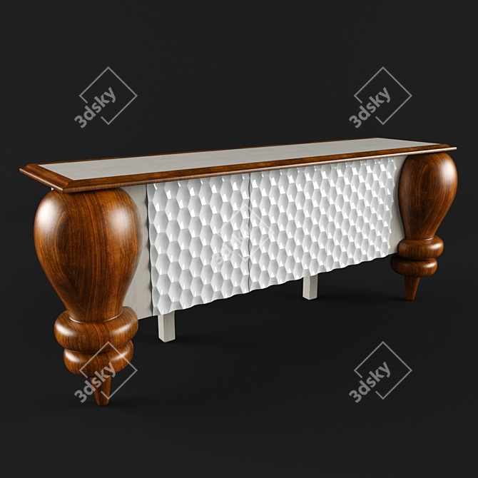 Lola Glamour: Elegant Storage Solution 3D model image 1