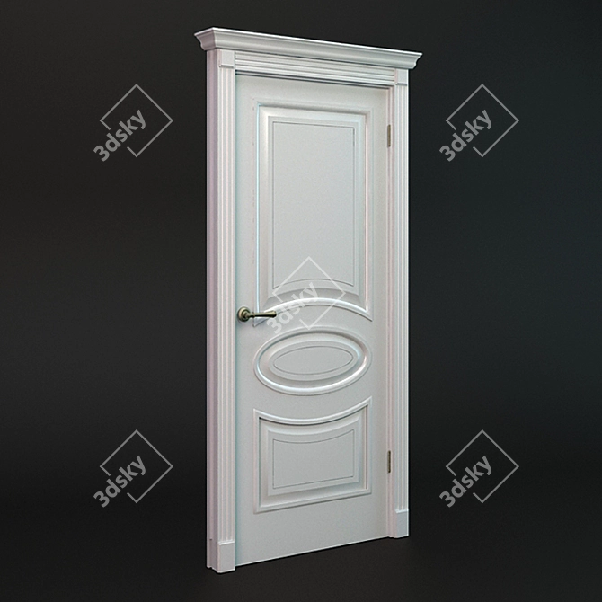 Elegant Venezia 12f V Door 3D model image 1