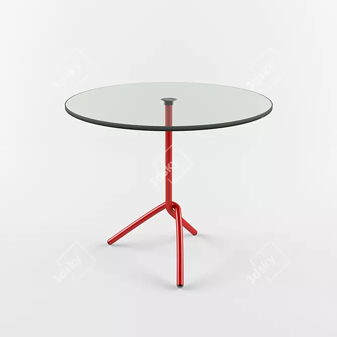 Modern Italian Design: Fil Side Table by Paolo Cappello 3D model image 1