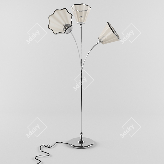 Modern Designer Floor Lamp 3D model image 1