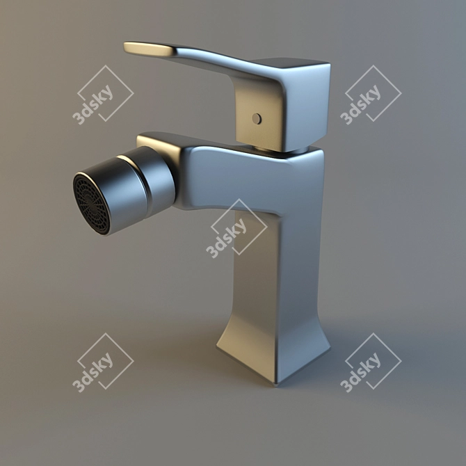 Metris Classic Bidet Mixer - Hansgrohe 3D model image 1