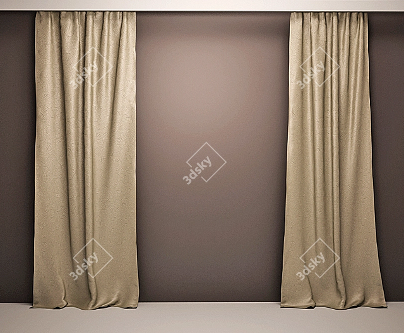 UVW Face Mapping Window Shades 3D model image 1