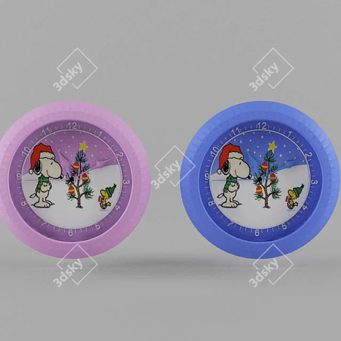 Snoopy Kids' Room Watches 3D model image 1