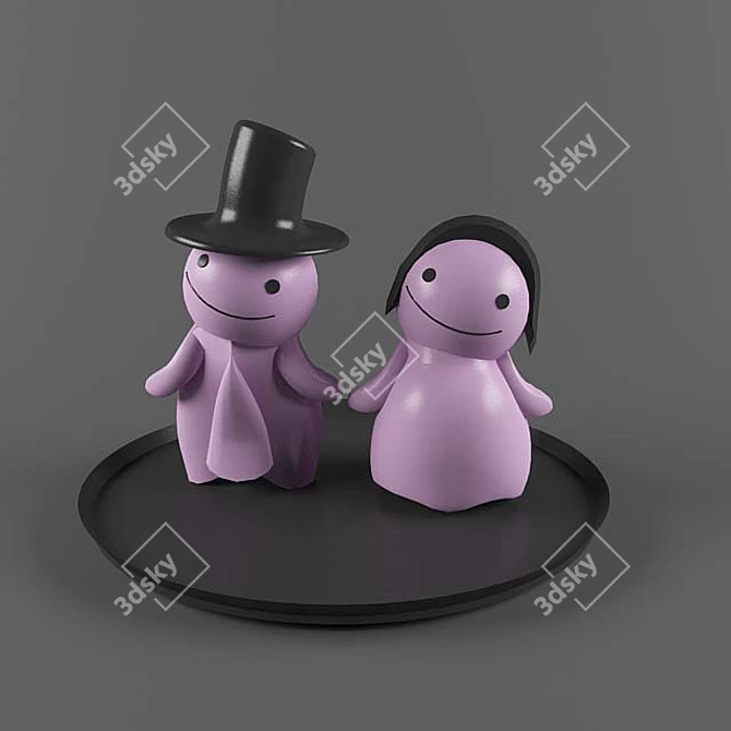 Pretty in Pink: Playful Toys 3D model image 1