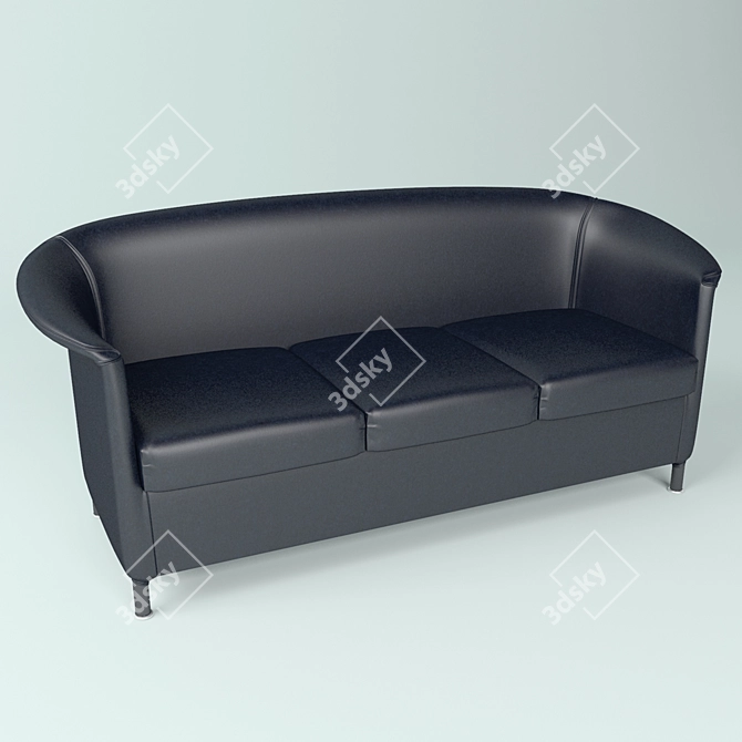 Aesthetic Aura XL Sofa 3D model image 1