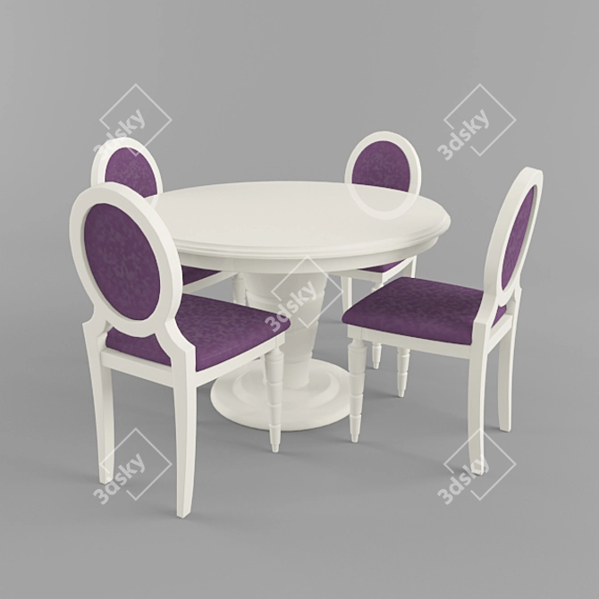 Elegant ALTEA Collection by VILLARES 3D model image 1