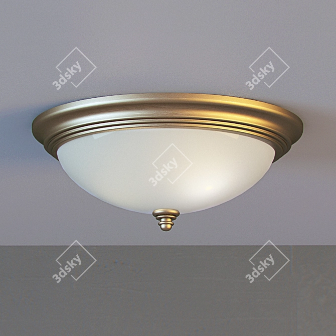 Elegant Madison Pendant Light 3D model image 1