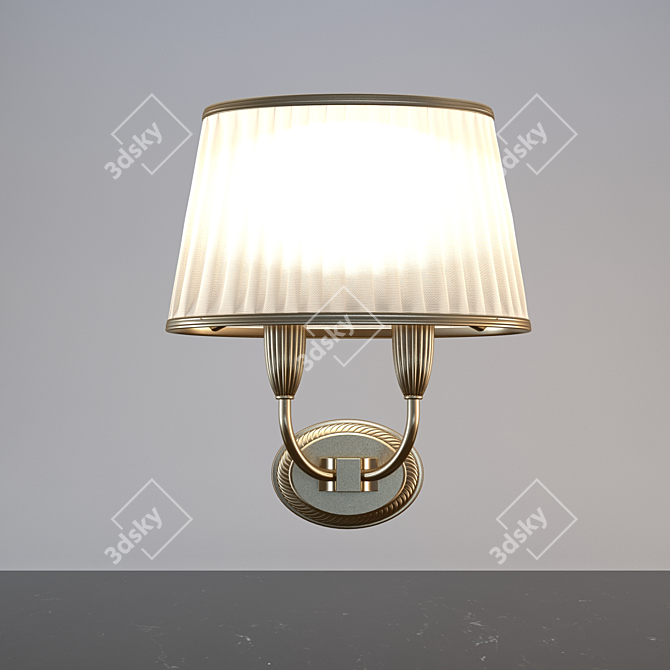 Elegant Marina Pendant Light 3D model image 1