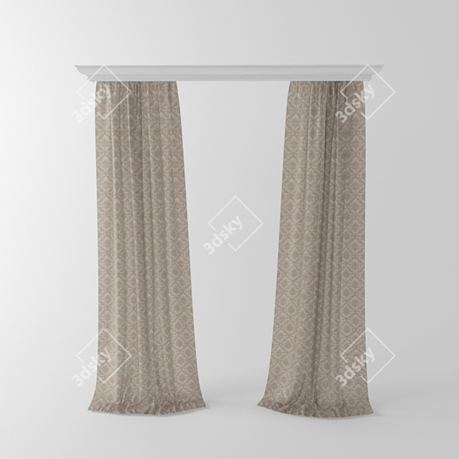 Elegant Shade Solution 3D model image 1