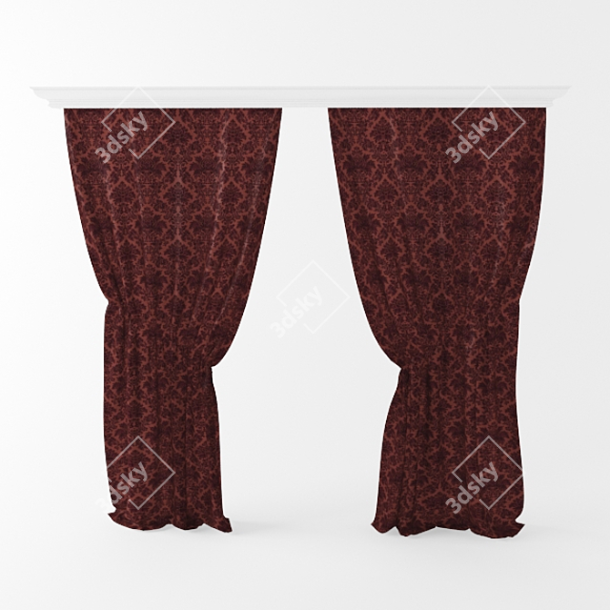 Effortless Elegance: Window Shades 3D model image 1