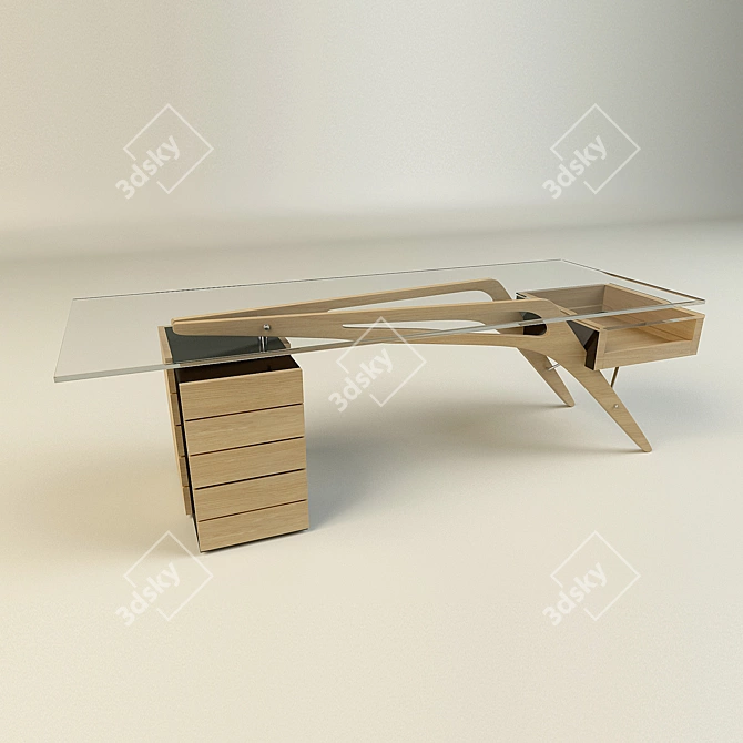 Zanotta Cavour: Modern Elegance for Your Home 3D model image 1