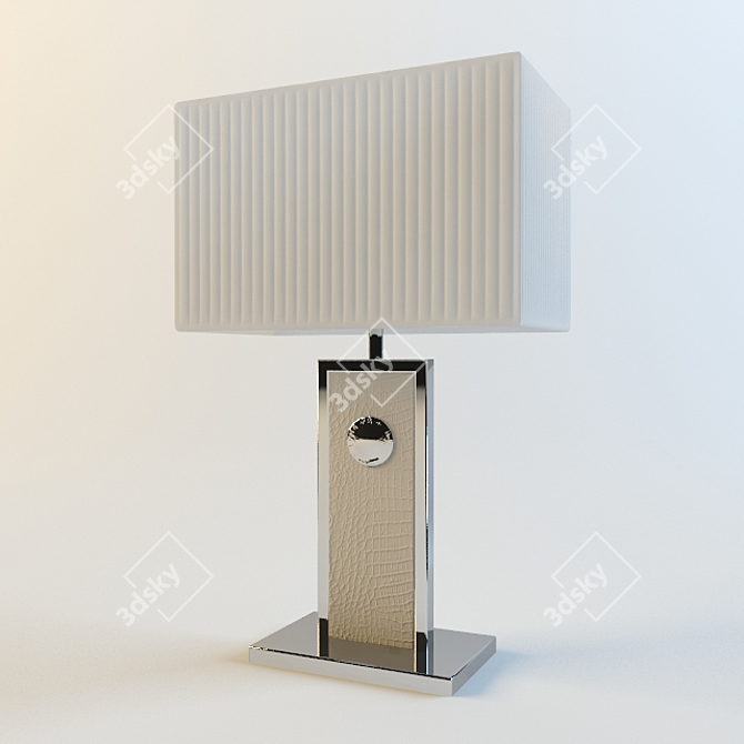 Title: Modern LED Floor Lamp 3D model image 1
