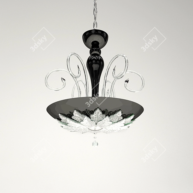 Elegant Orleans Chandelier 3D model image 1