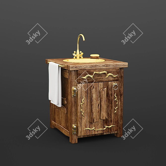 Kitchen Cleaning Solution 3D model image 1