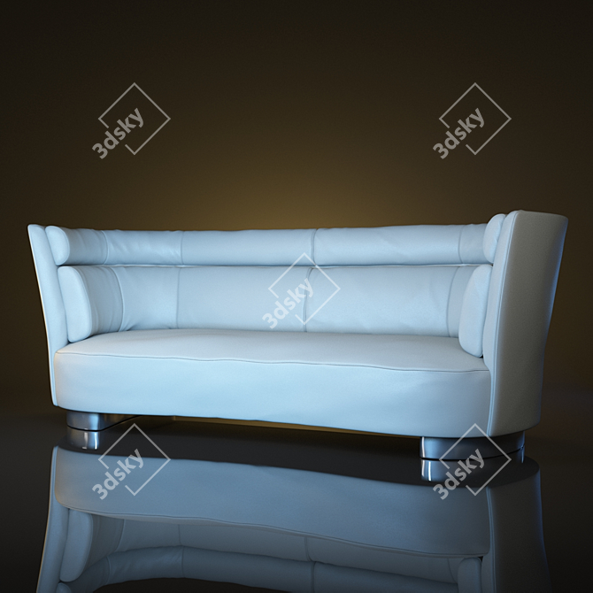 Vladimir Kagan Welcome Sofa 3D model image 1