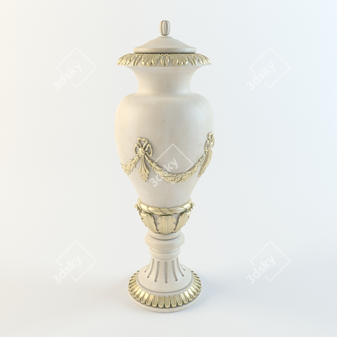 Photo-inspired Vase 3D model image 1