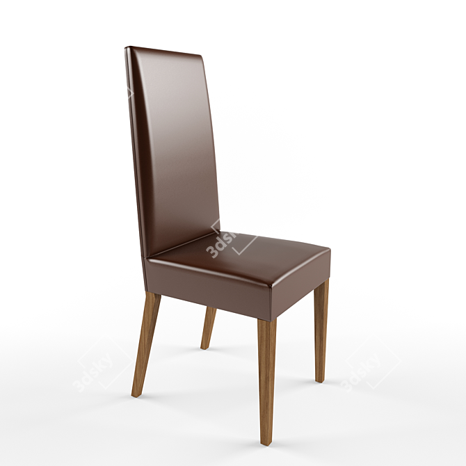 Elegant Alta Classic Chair 3D model image 1