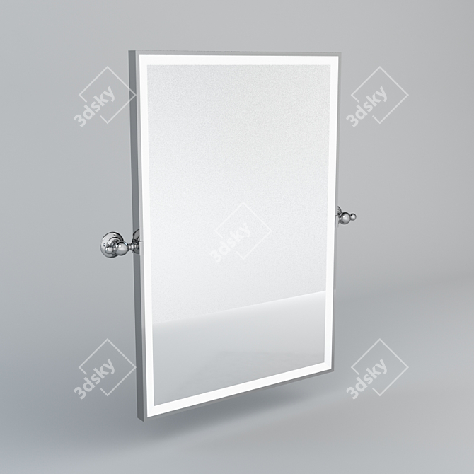 Reflective Elegance: Devon Mirror 3D model image 1