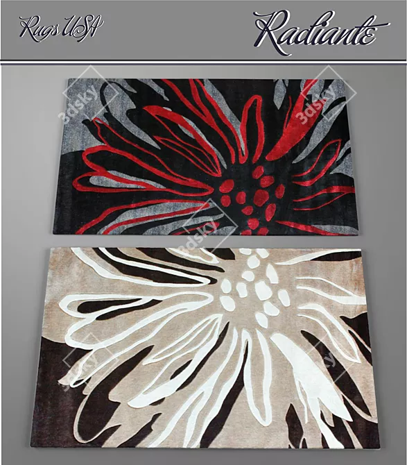 Radiante Carpet Collection: Elegant and High-Quality 3D model image 1