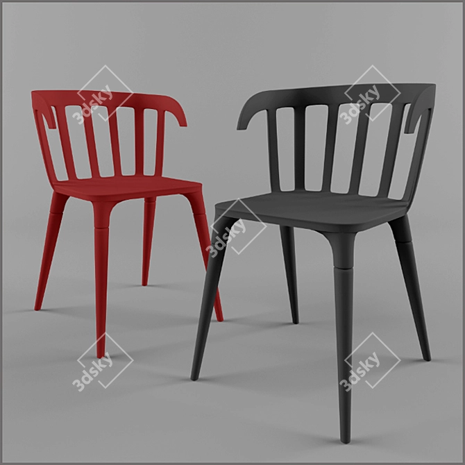 2022 IKEA PS 2012 Lightweight Chair 3D model image 1