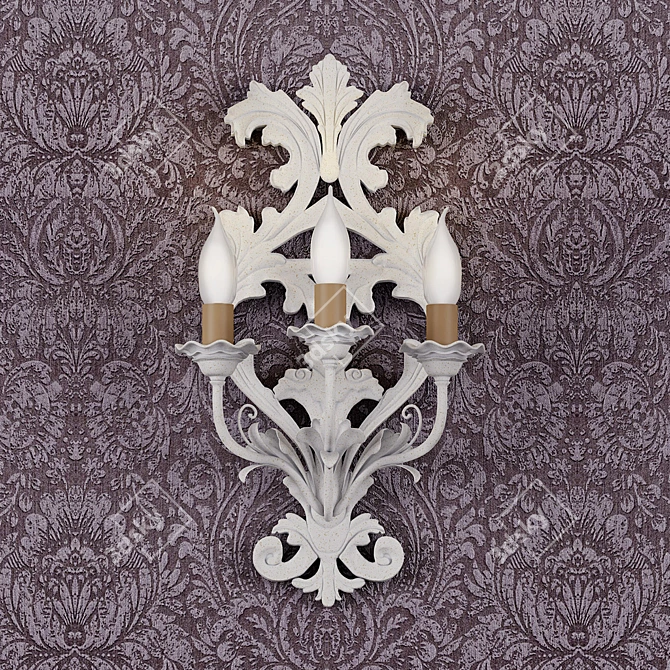 Chelini 987 Wall Sconce 3D model image 1