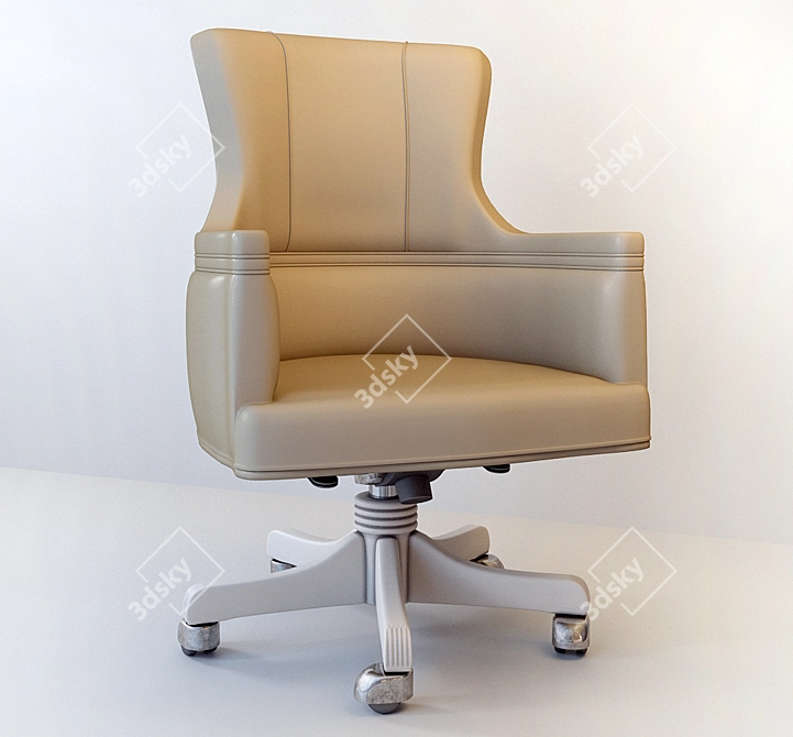 Timeless Elegance Classic Chair 3D model image 1