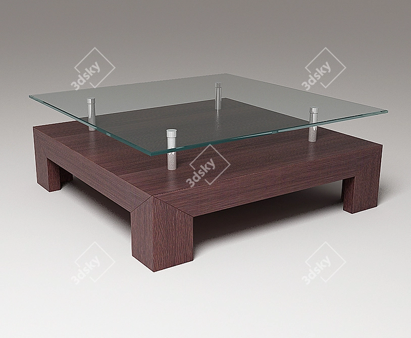 T2102-5 Spazio Bello - Stylish and Spacious 1000x1000x385 Design 3D model image 1