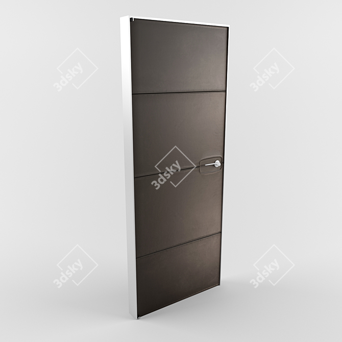 Luxury Leather Door: Barausse IOSA GHINI / PIA N 3D model image 1