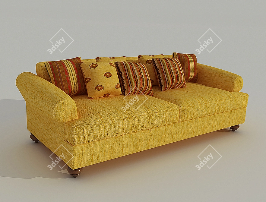 SIERRA Anello 8682-3 Sofa 3D model image 1
