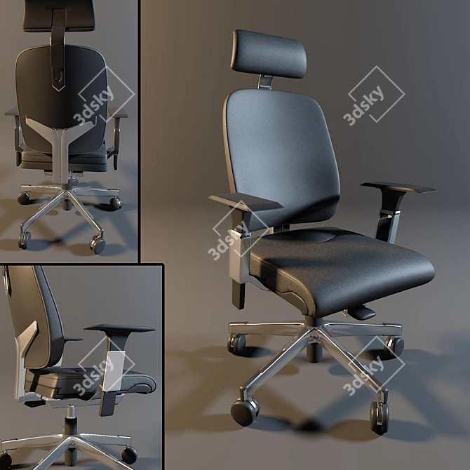 Executive Office Chair G-68 3D model image 1