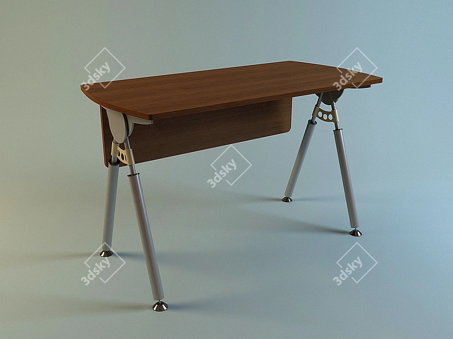 Felix Office Desk - Spectr On 3D model image 1