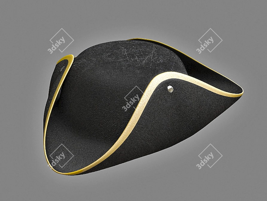 Versatile 3D Hat Design 3D model image 1