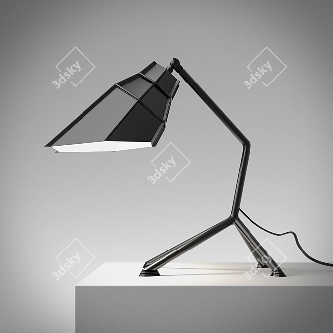 Sleek Diesel Foscarini Table Lamp 3D model image 1