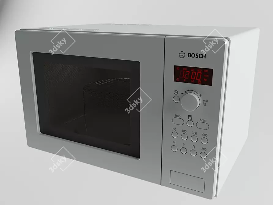 Bosch HMT 75 G 421 Microwave 3D model image 1