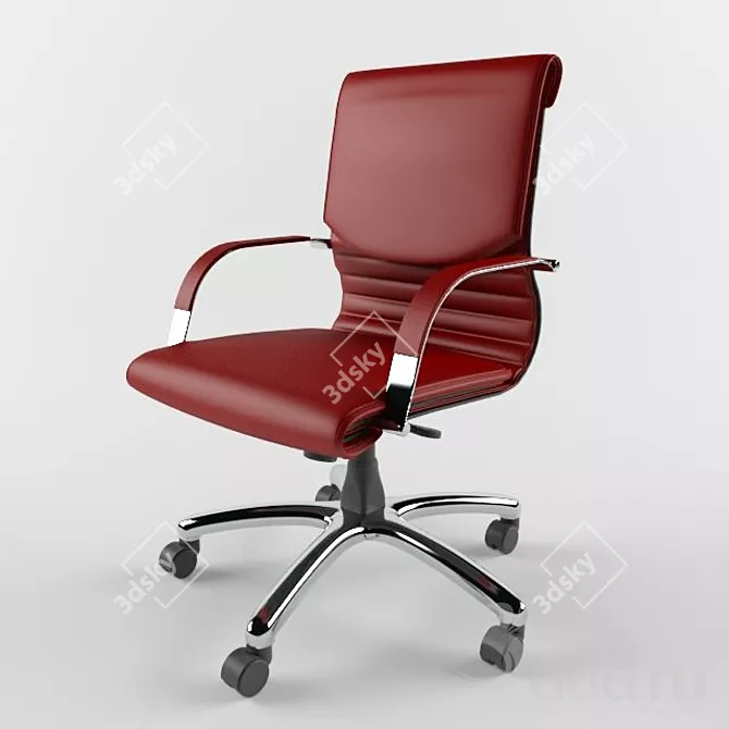 ErgoComfort Office Chair 3D model image 1