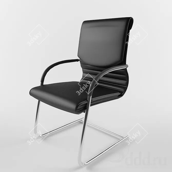 ErgoFlex Office Chair 3D model image 1