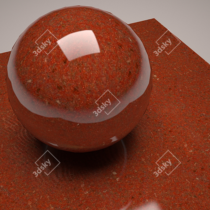 Aglamerat Aventurine Touch 3D model image 1