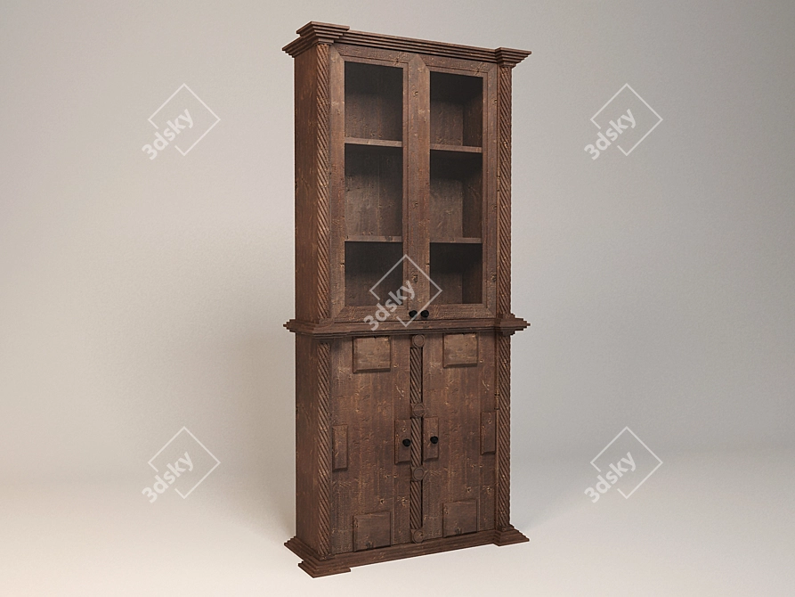 Russian Heritage Cabinet 3D model image 1