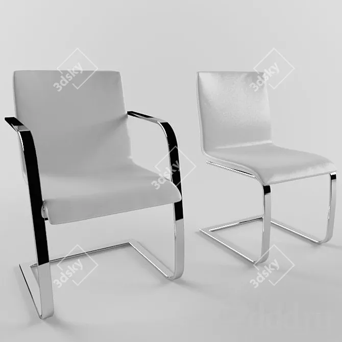 Tonon Cosy - Comfy Chair 3D model image 1