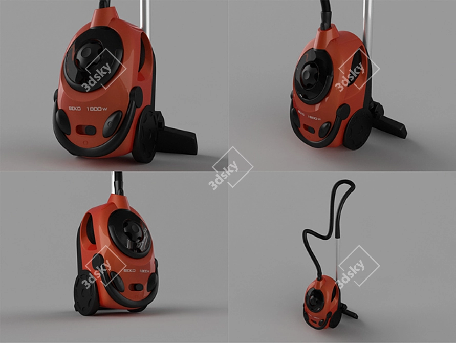 PowerX Vacuum Cleaner 3D model image 1