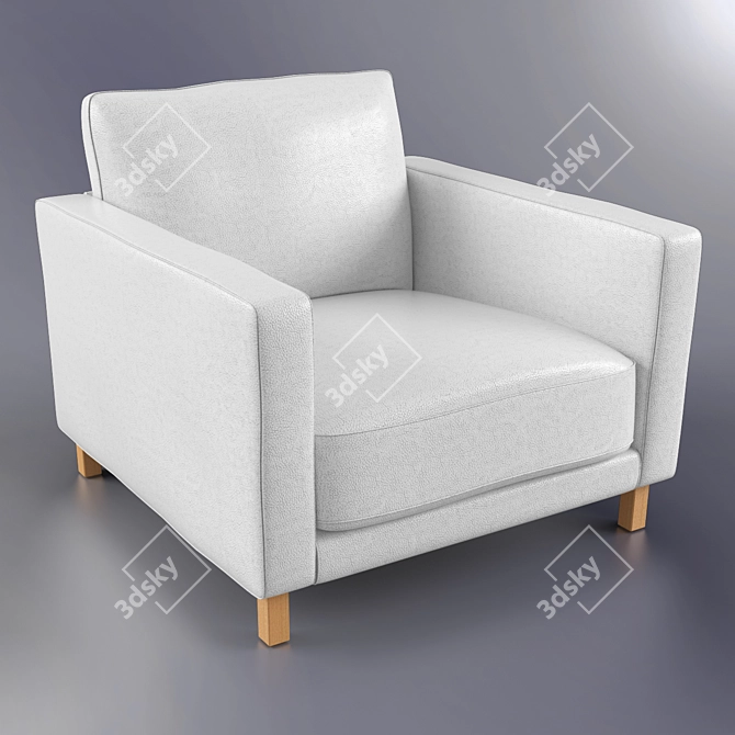 Classic Comfort: IKEA Karlstad Sofa 3D model image 1
