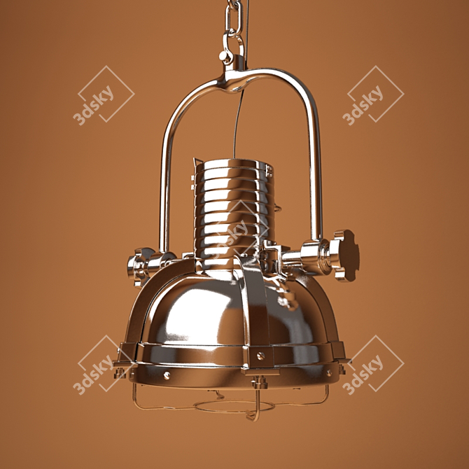 Title: Restoration Hanging Lamp 3D model image 1